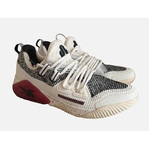 Reebok JJ 3 Trainer II Low Red White Men's Size 9 EF8562 Crossfit Shoe Sneaker